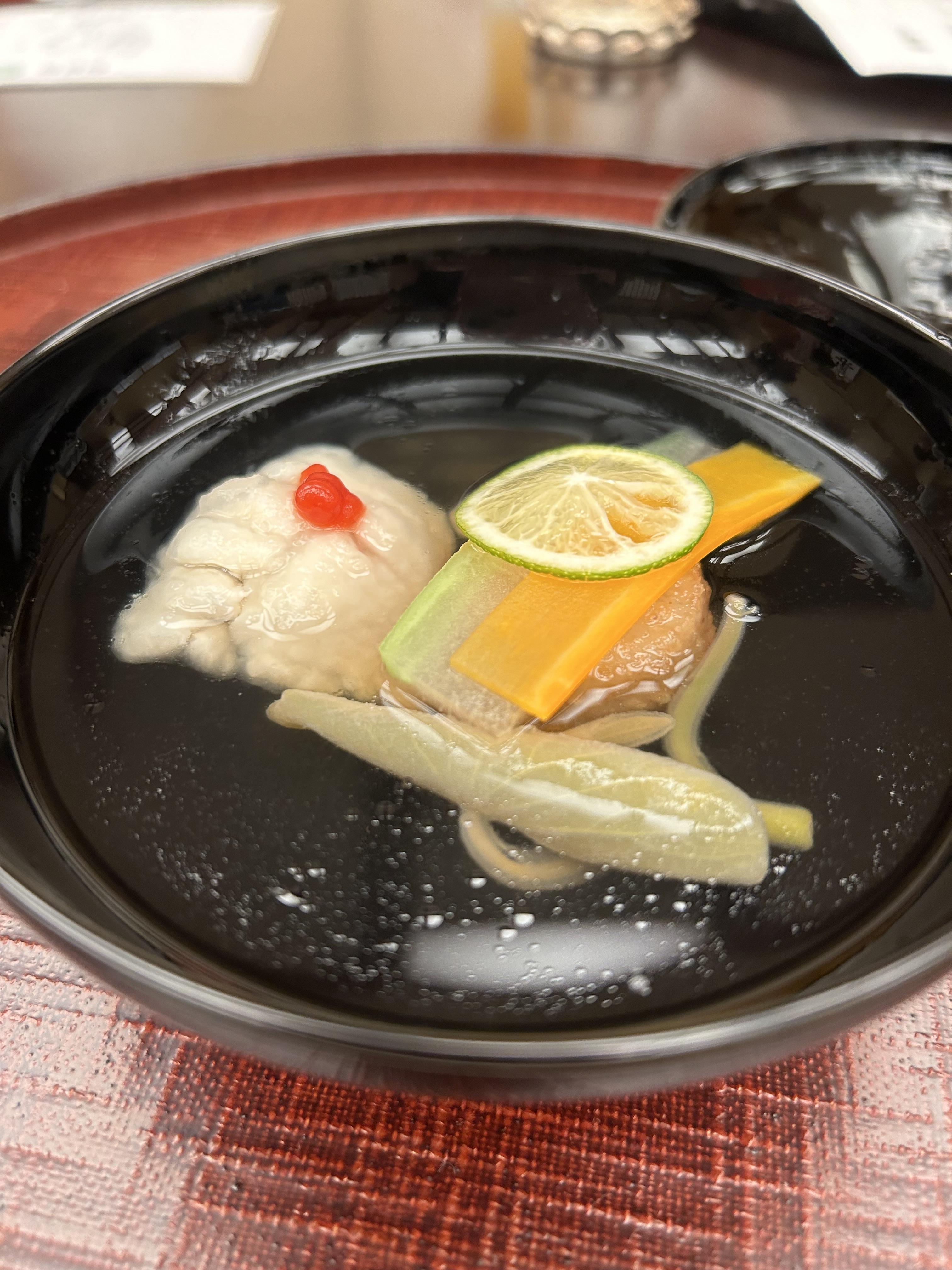 鱧と蓴菜の椀